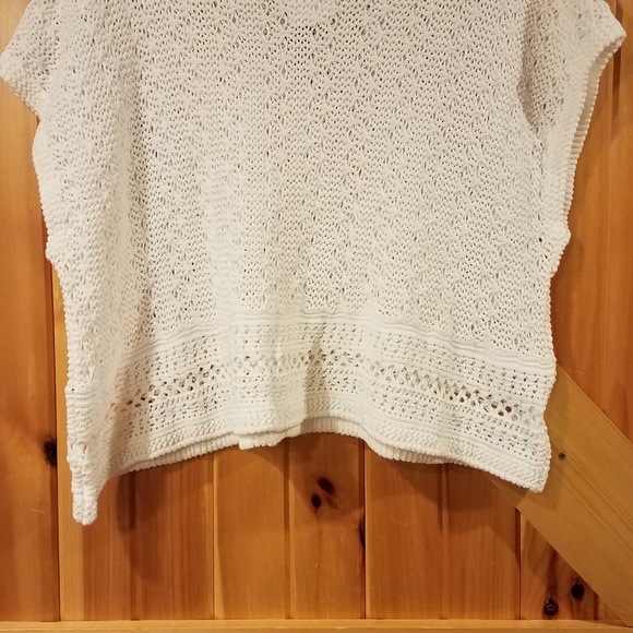 Modcloth White Crochet All Jasmine Top - Picture 4 of 4